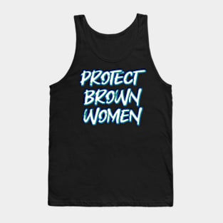 Protect Brown Women Tank Top